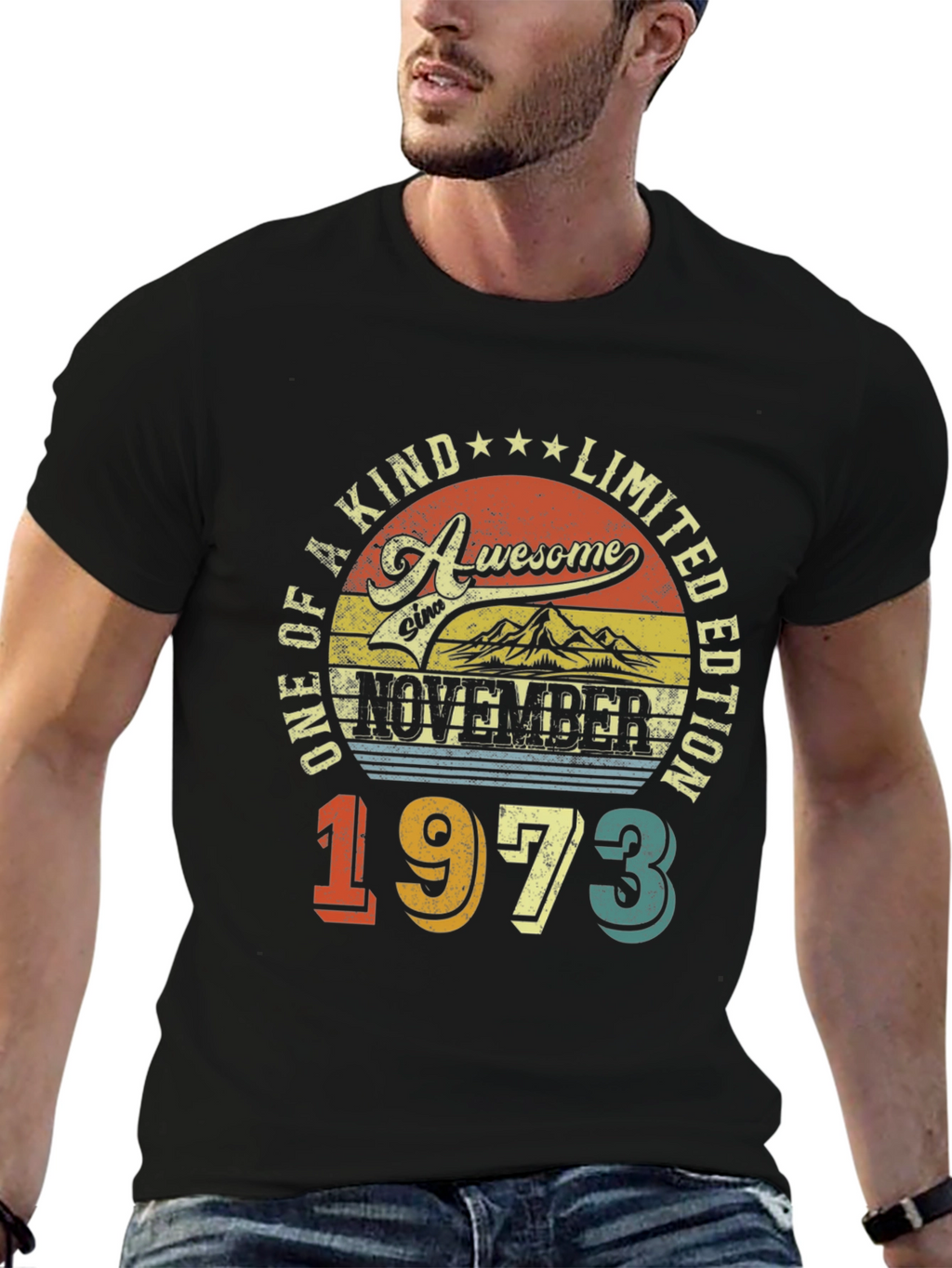 Awesome November 1973 Limited Edition Graphic Tee