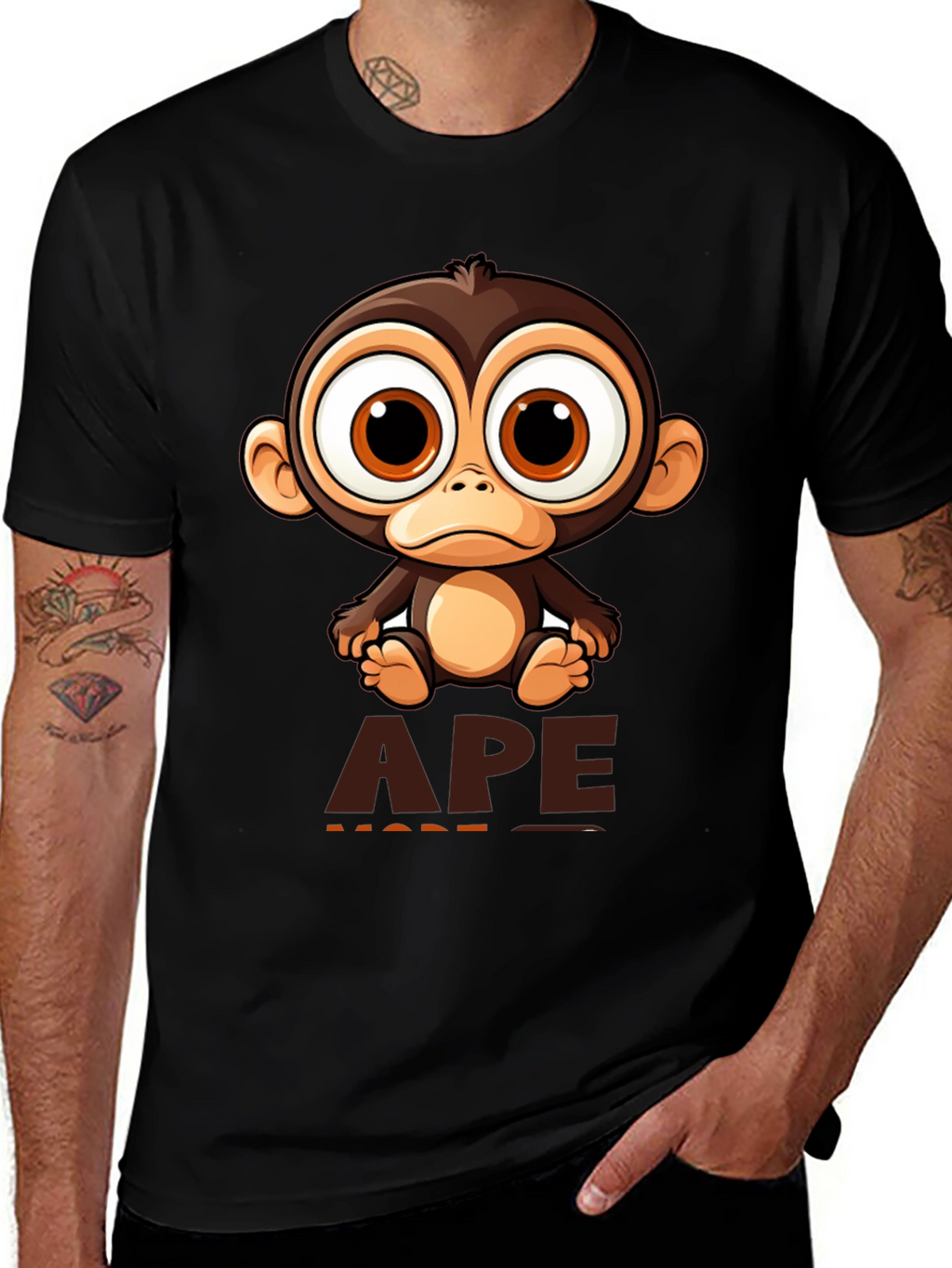 Ape Mode Cartoon T-Shirt