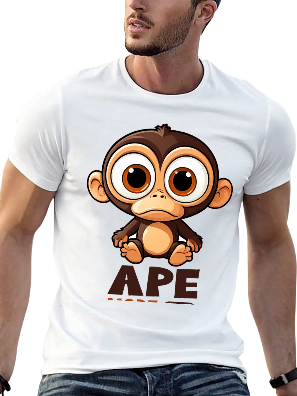 Ape Mode Cartoon T-Shirt