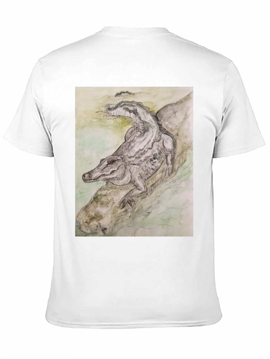 Alligator Graphic Tee - Unique Reptile Design