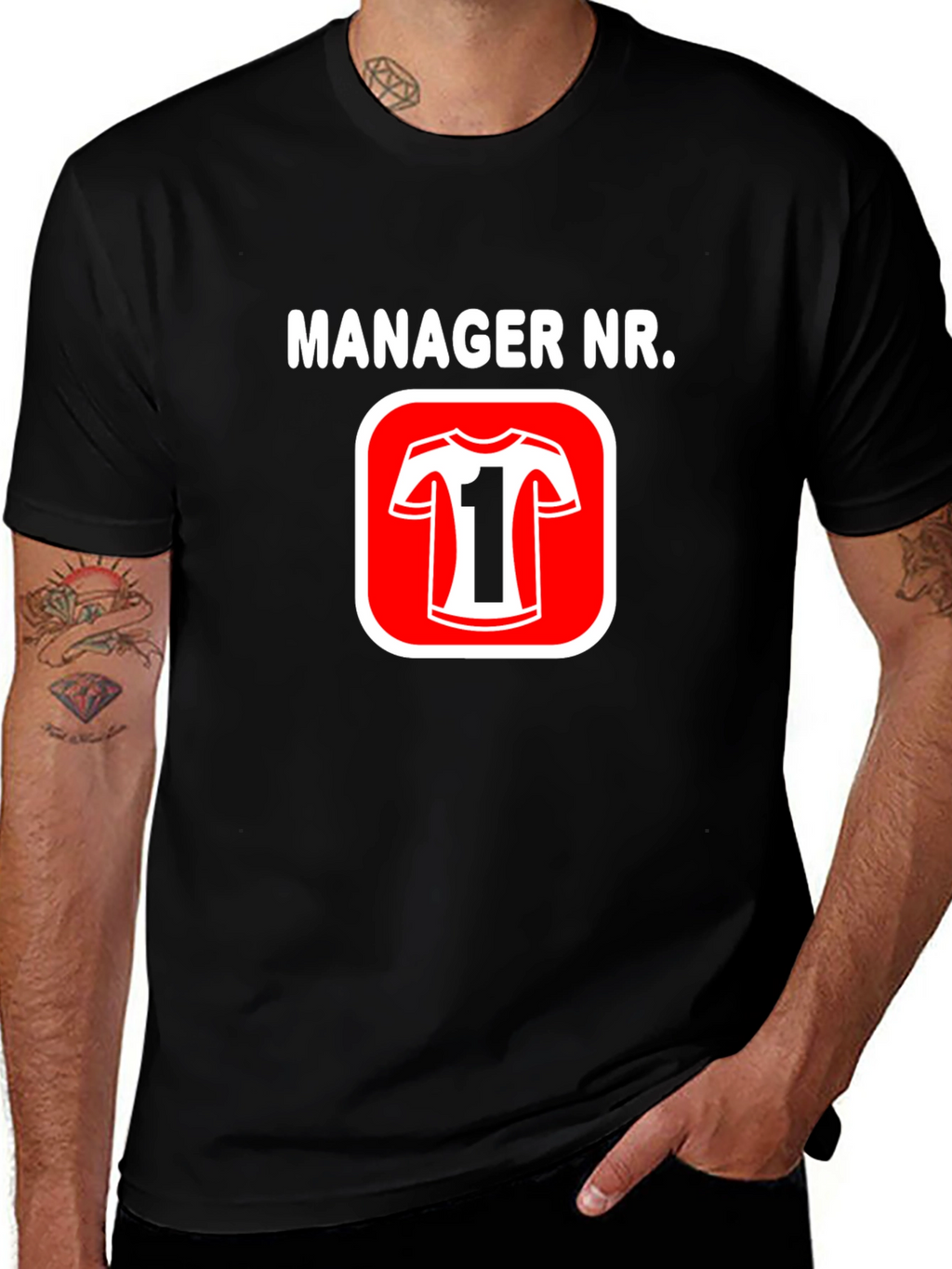 Manager NR. 1 T-Shirt - Black