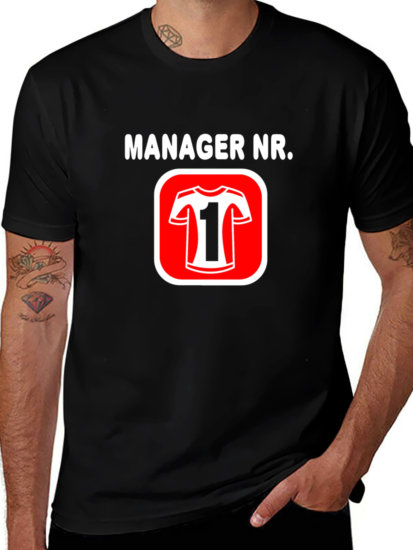 Manager NR. 1 T-Shirt - Black