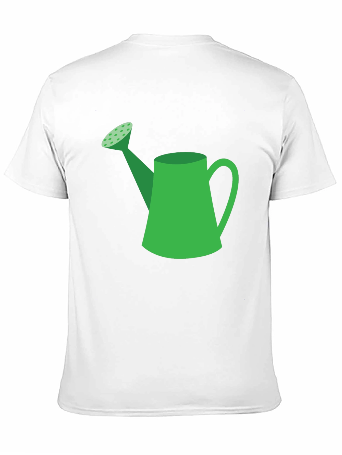 Green Watering Can Graphic Tee - Black T-Shirt