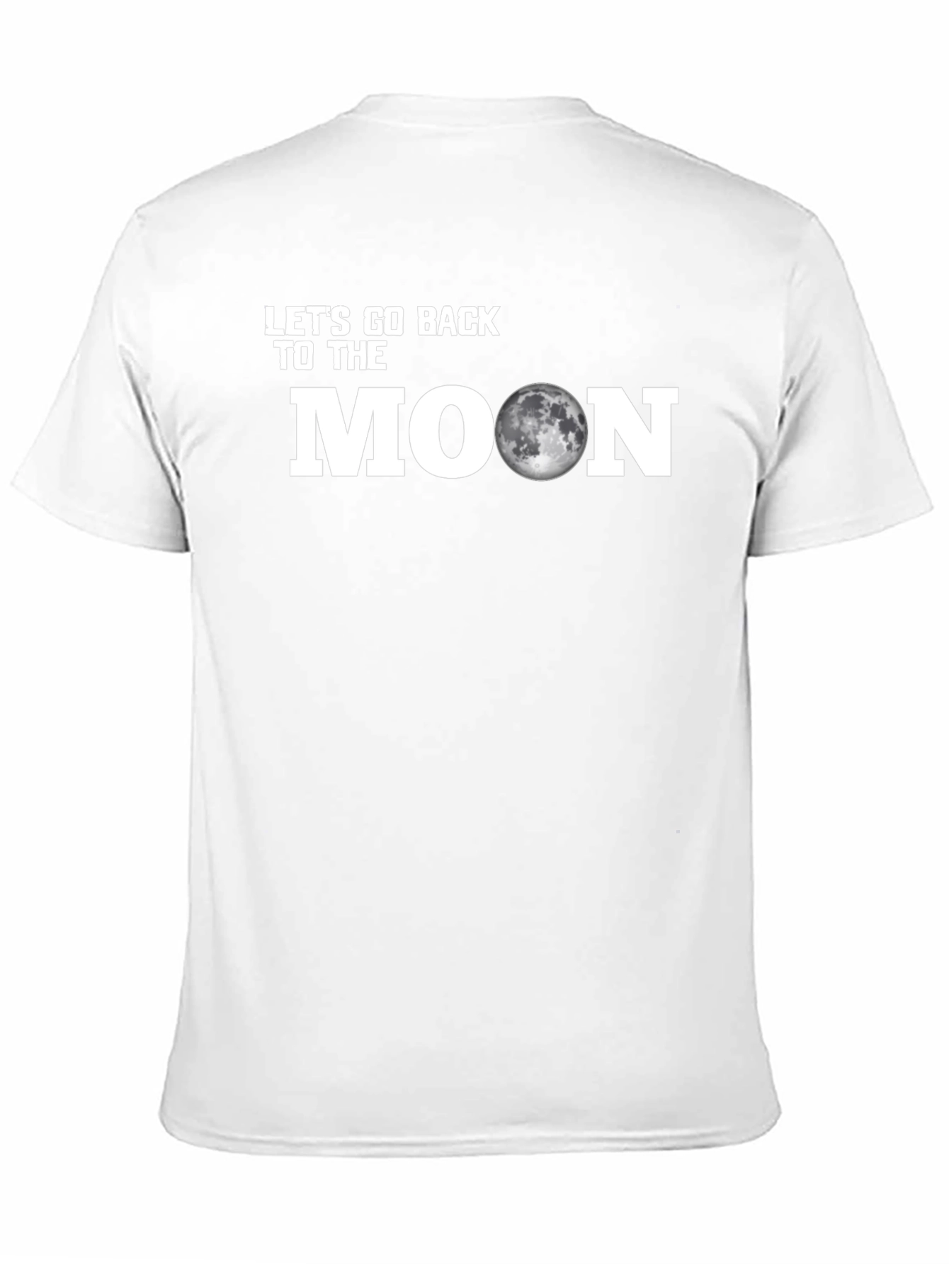 Lets Go Back to the Moon Graphic Tee