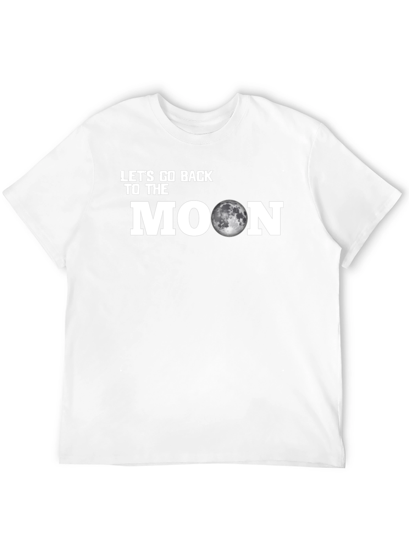 Lets Go Back to the Moon Graphic Tee