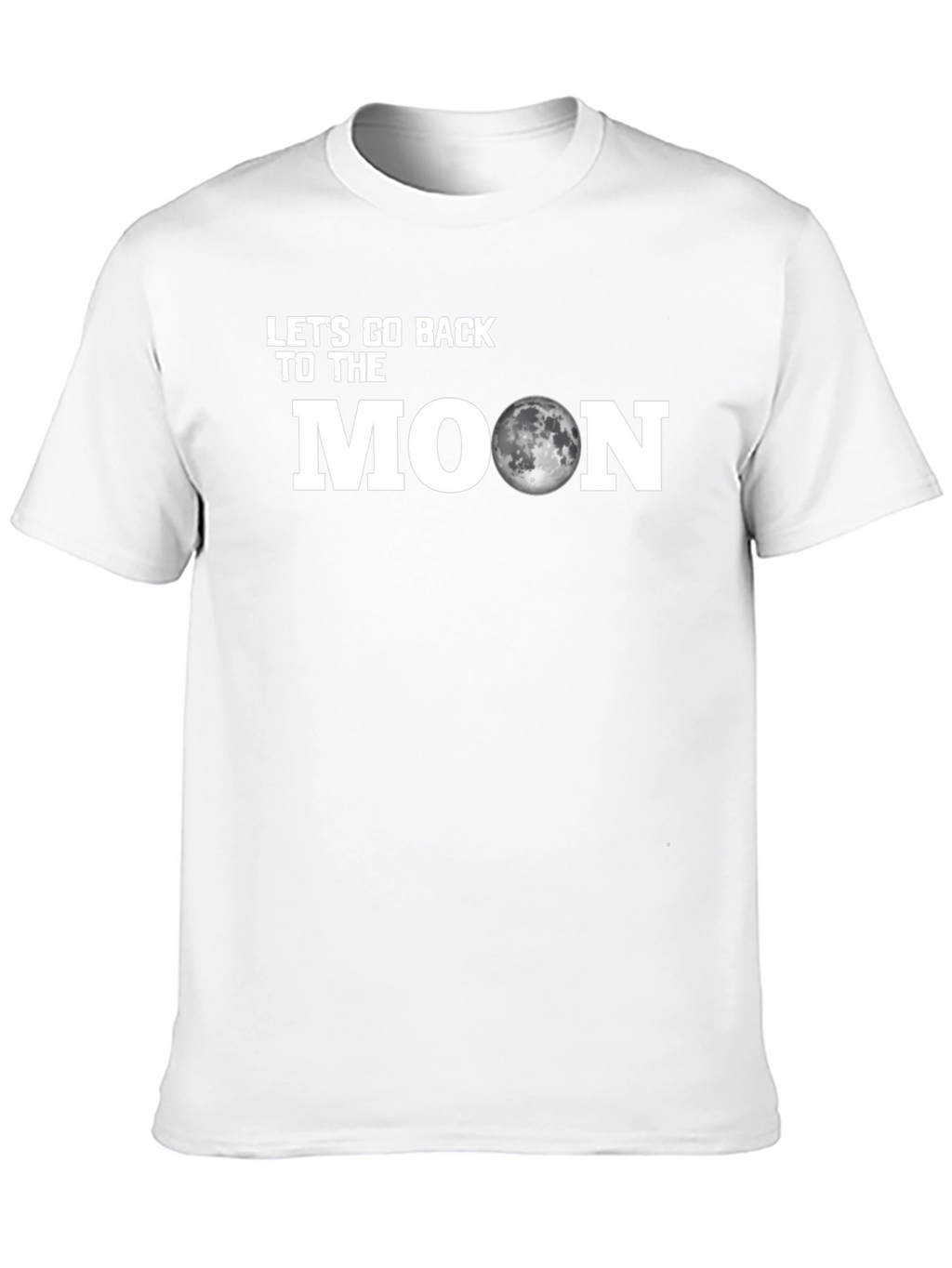 Lets Go Back to the Moon Graphic Tee