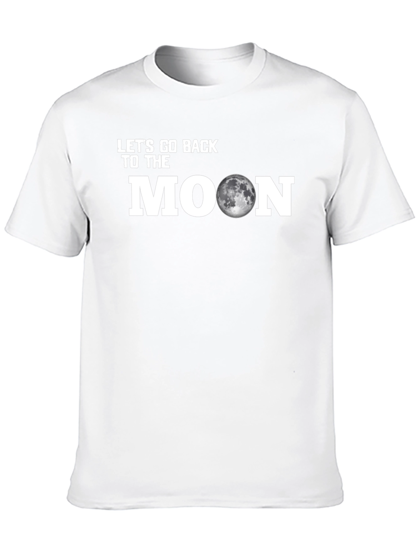 Lets Go Back to the Moon Graphic Tee