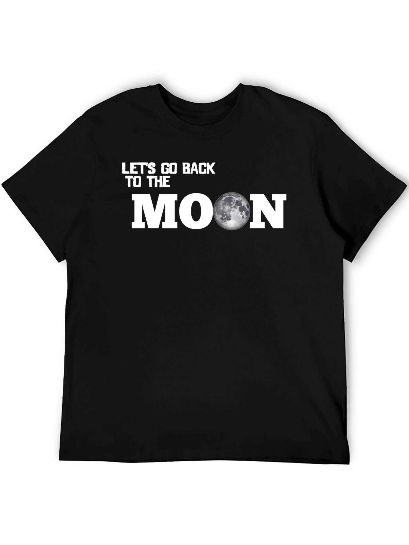 Lets Go Back to the Moon Graphic Tee