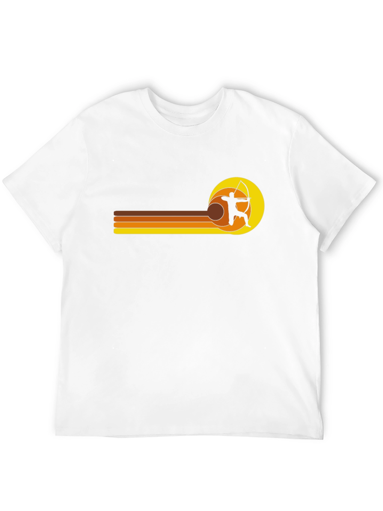 Retro Archer T-Shirt - Black