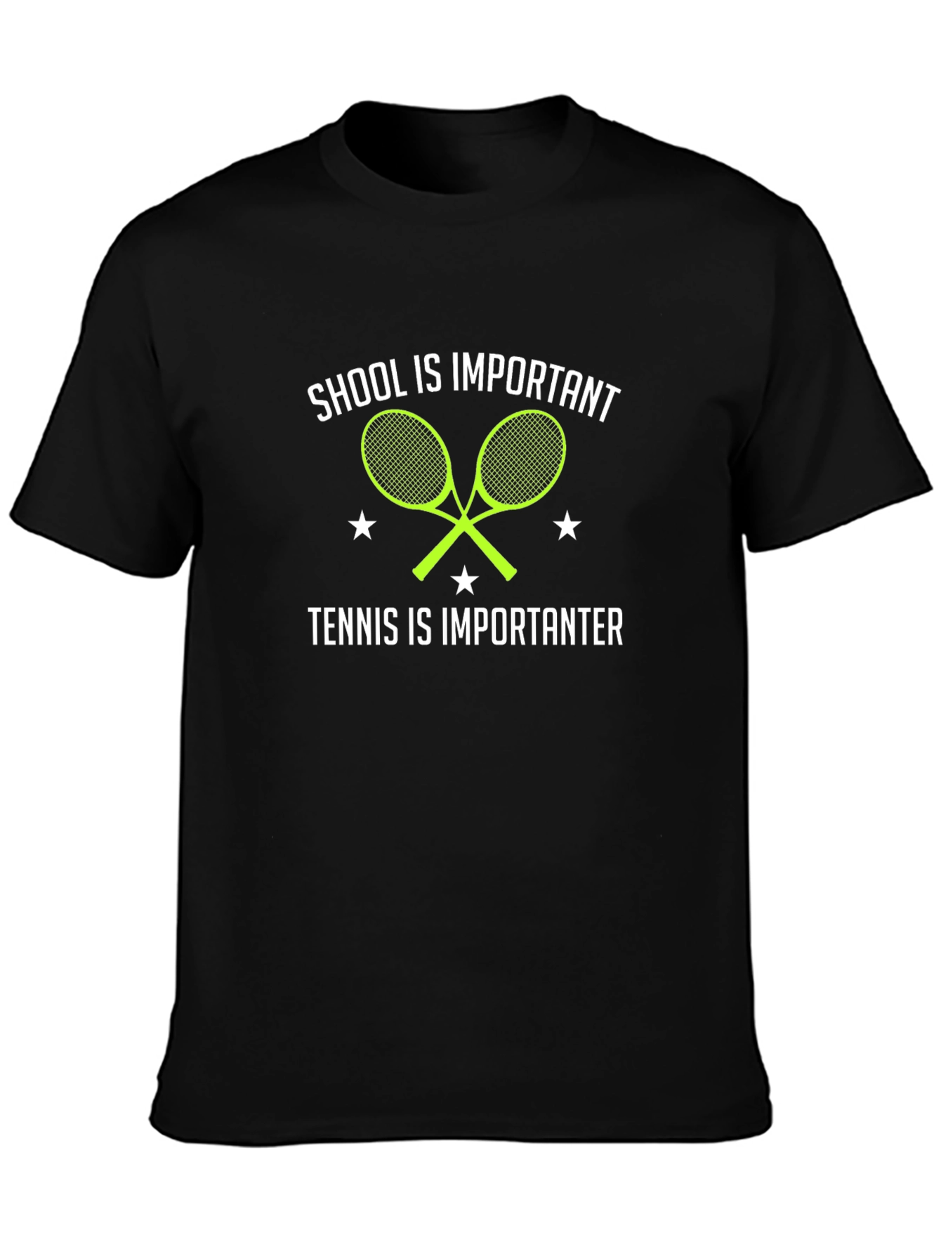 Funny Tennis Is Importanter Graphic T-Shirt