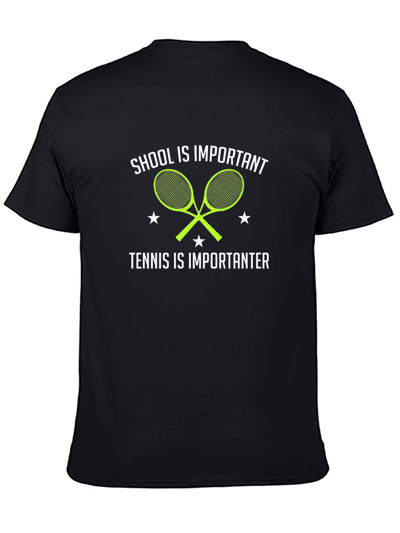 Funny Tennis Is Importanter Graphic T-Shirt