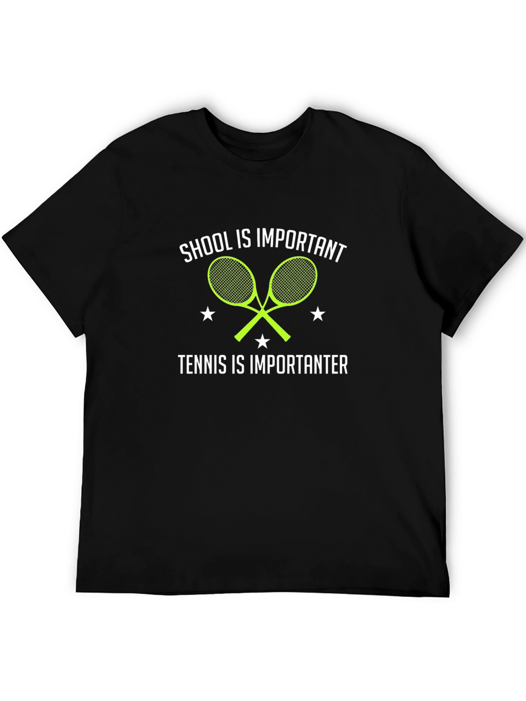 Funny Tennis Is Importanter Graphic T-Shirt
