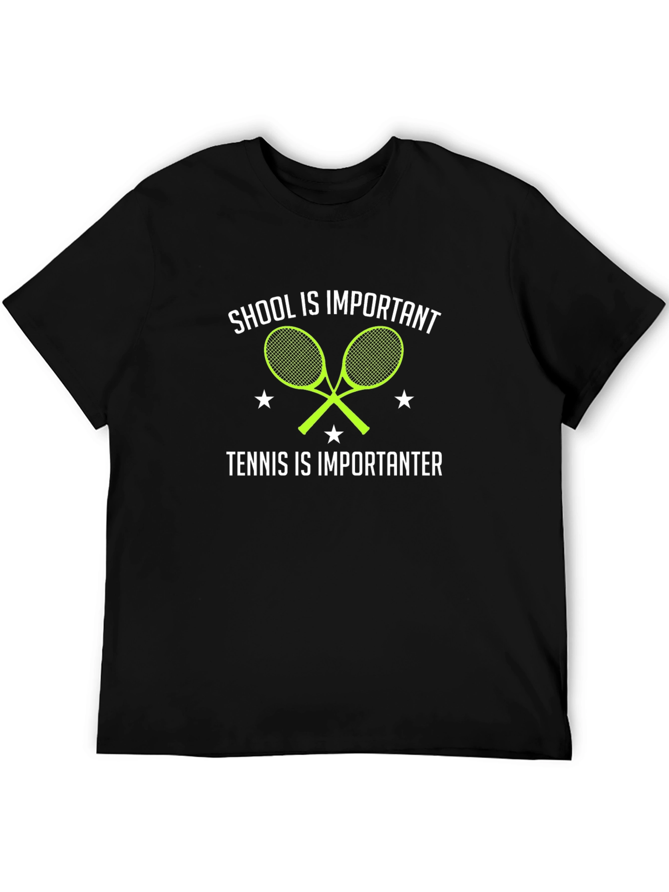Funny Tennis Is Importanter Graphic T-Shirt