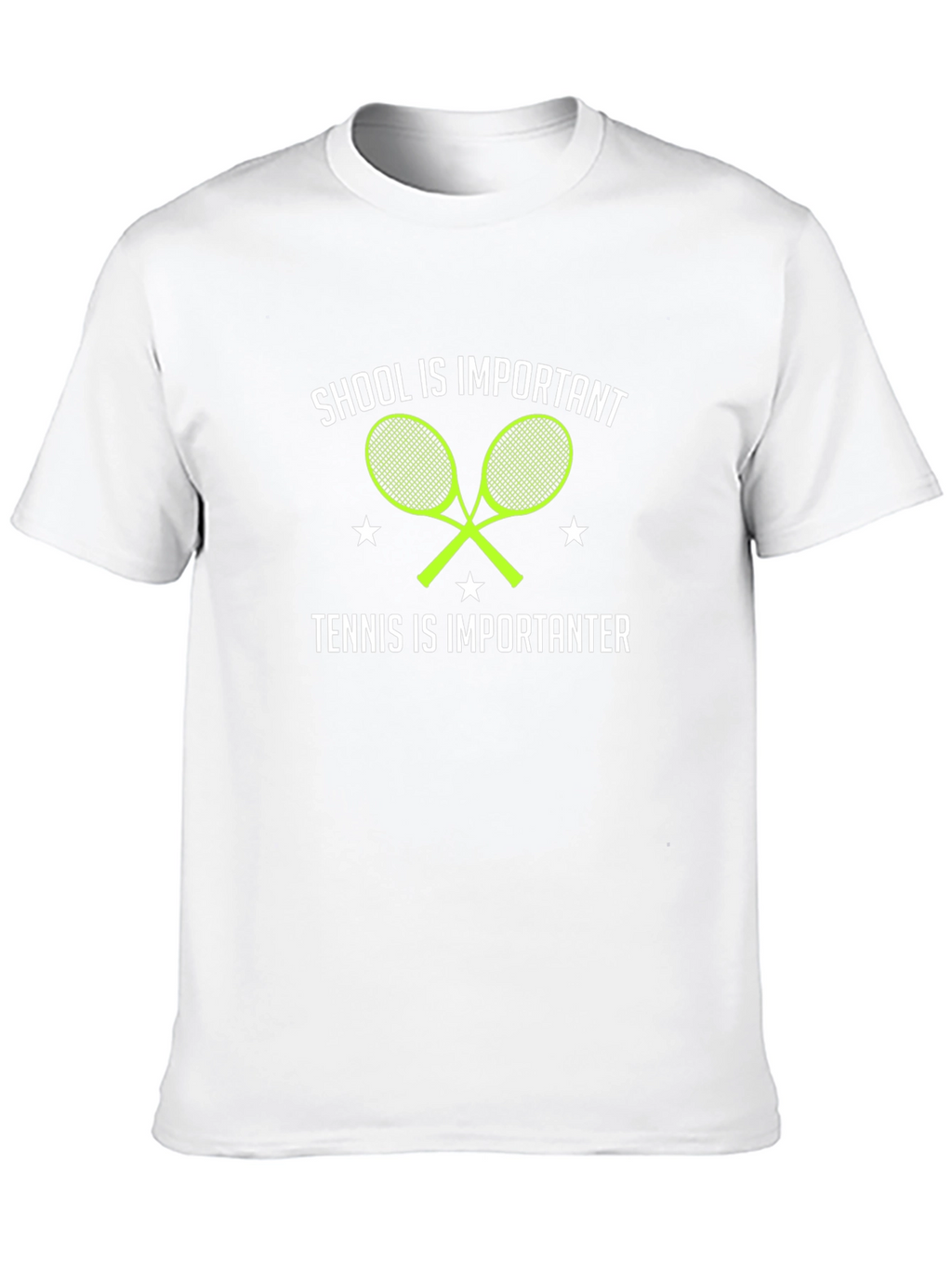 Funny Tennis Is Importanter Graphic T-Shirt