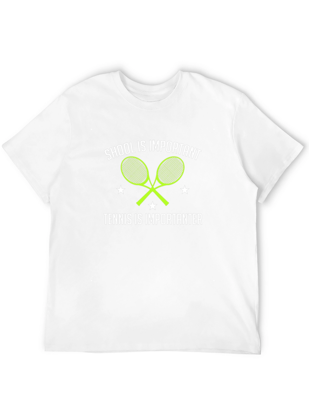 Funny Tennis Is Importanter Graphic T-Shirt