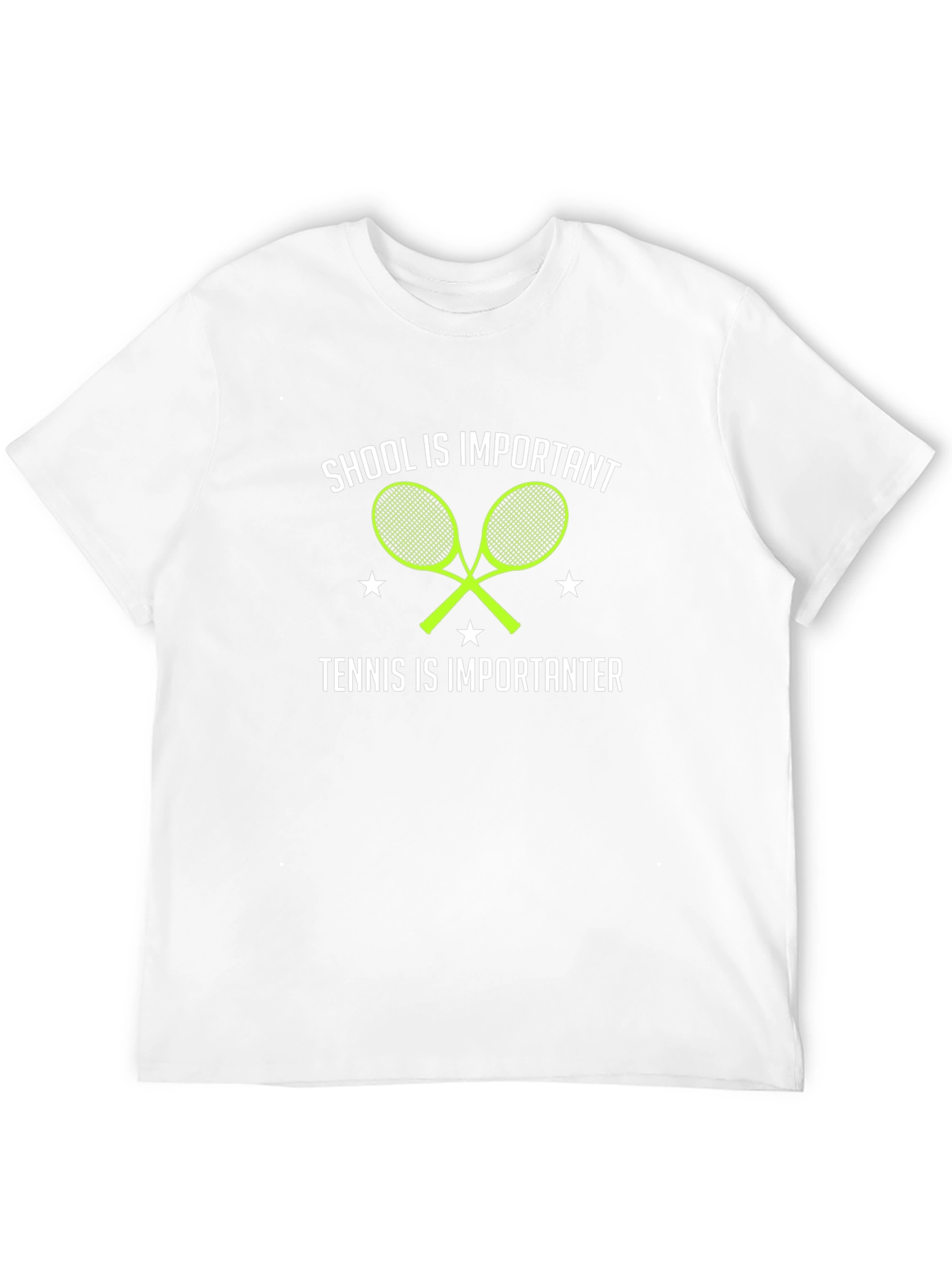 Funny Tennis Is Importanter Graphic T-Shirt