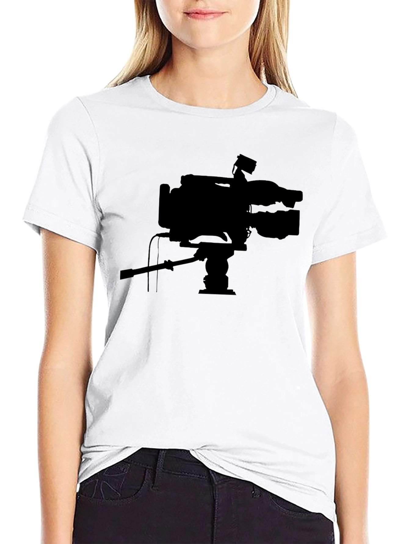 Camera Crew Black T-Shirt - Film Industry Apparel