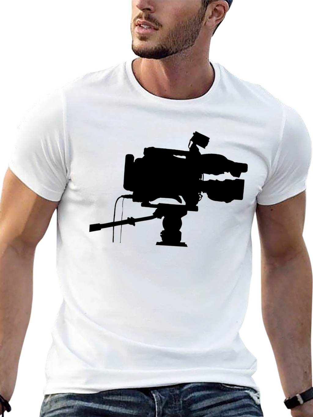 Camera Crew Black T-Shirt - Film Industry Apparel