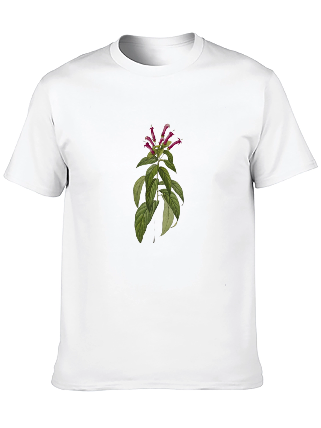 Botanical T-Shirt - Stylish Black Tee