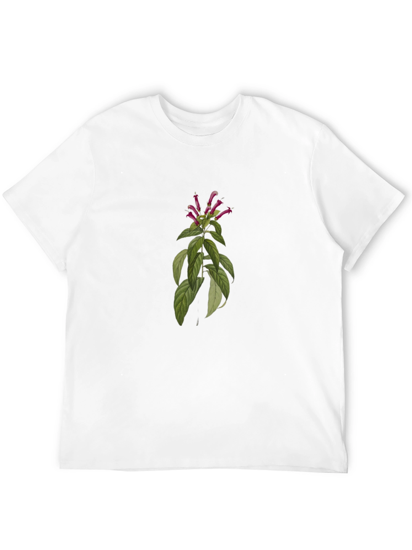 Botanical T-Shirt - Stylish Black Tee