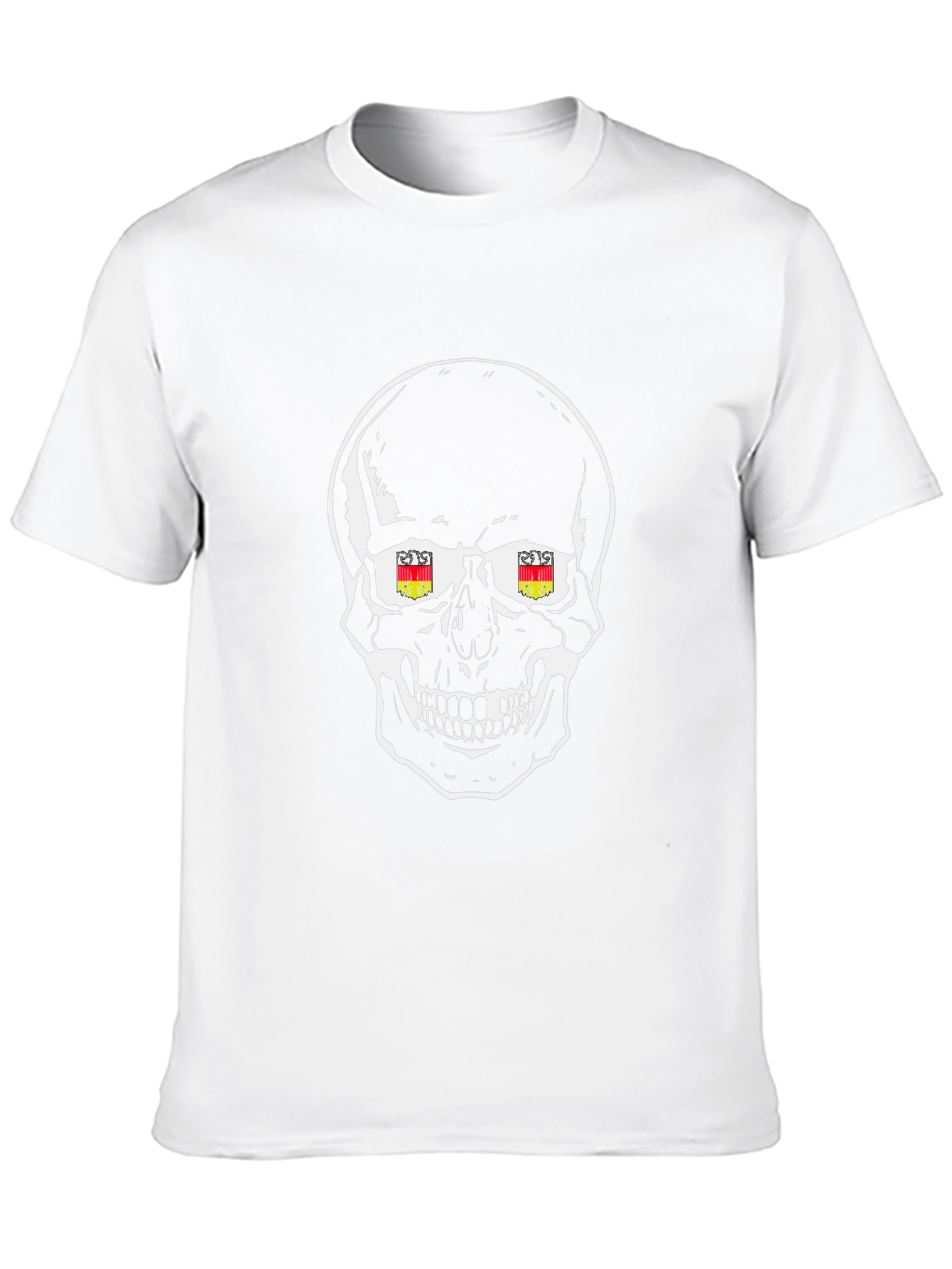 Skull Graphic T-Shirt - Edgy Style