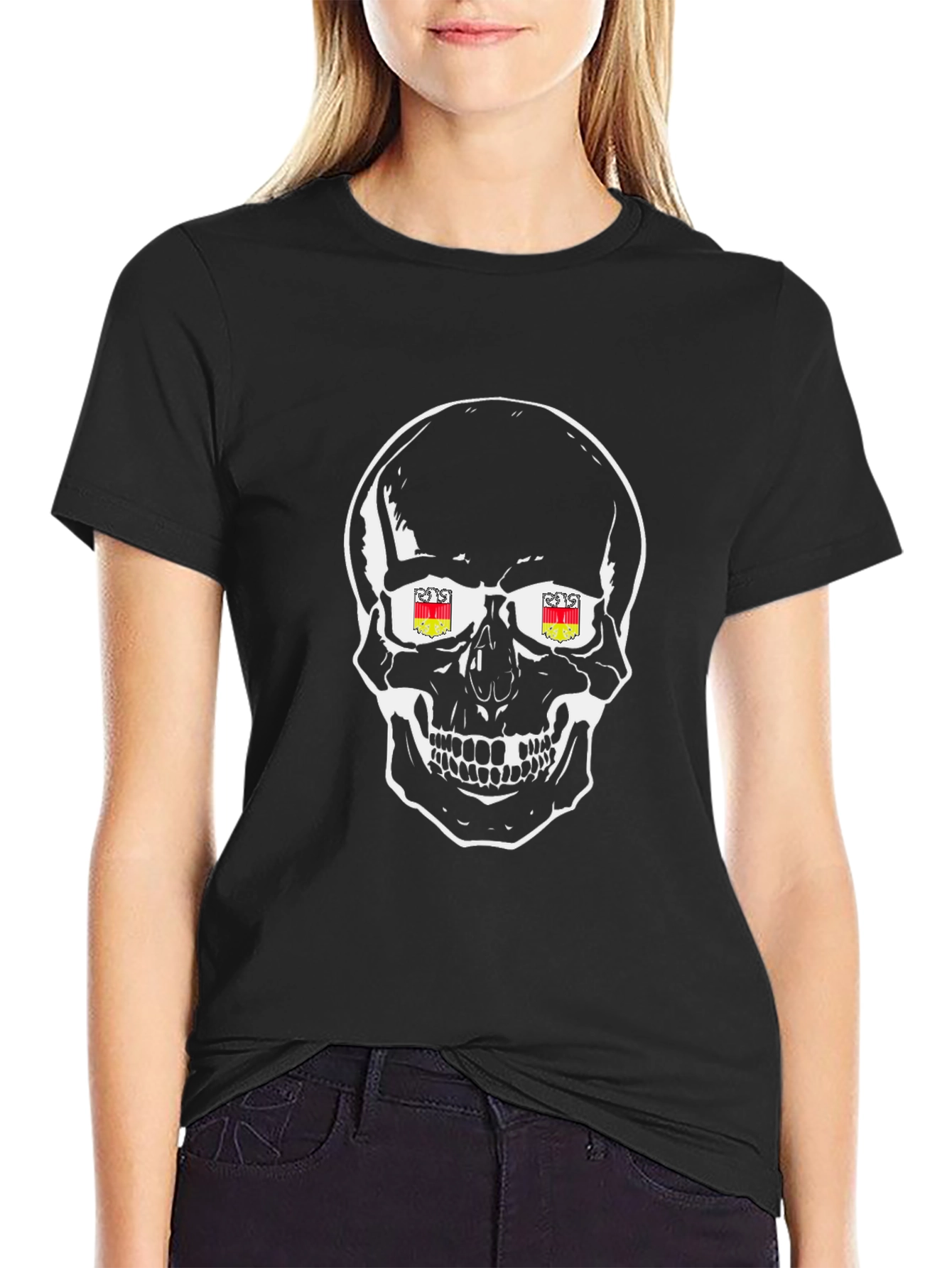Skull Graphic T-Shirt - Edgy Style