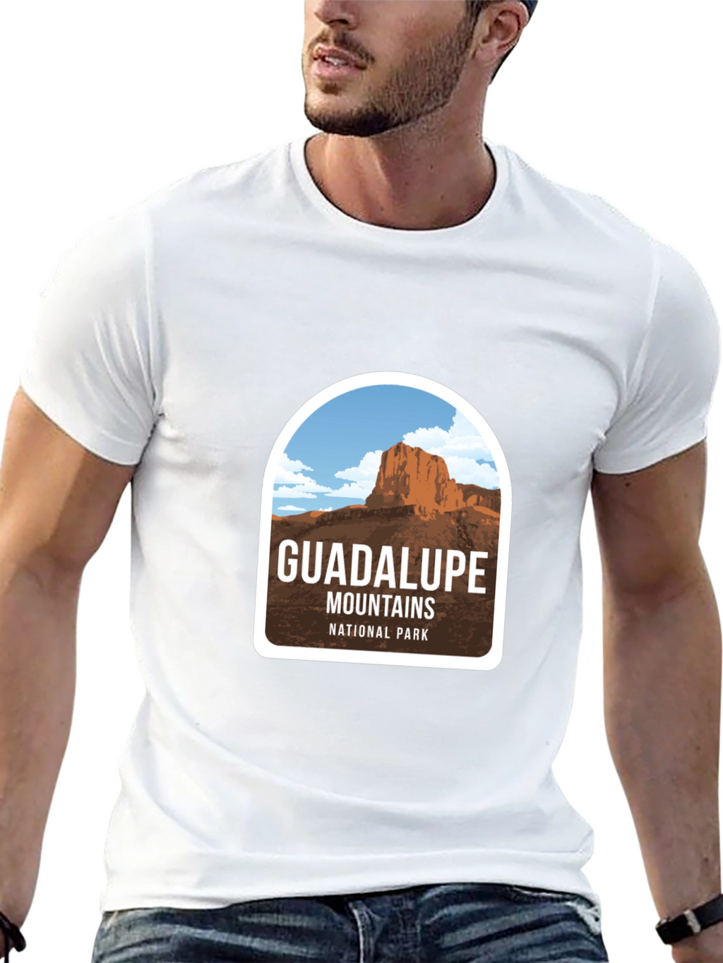 Guadalupe Mountains National Park Black T-Shirt
