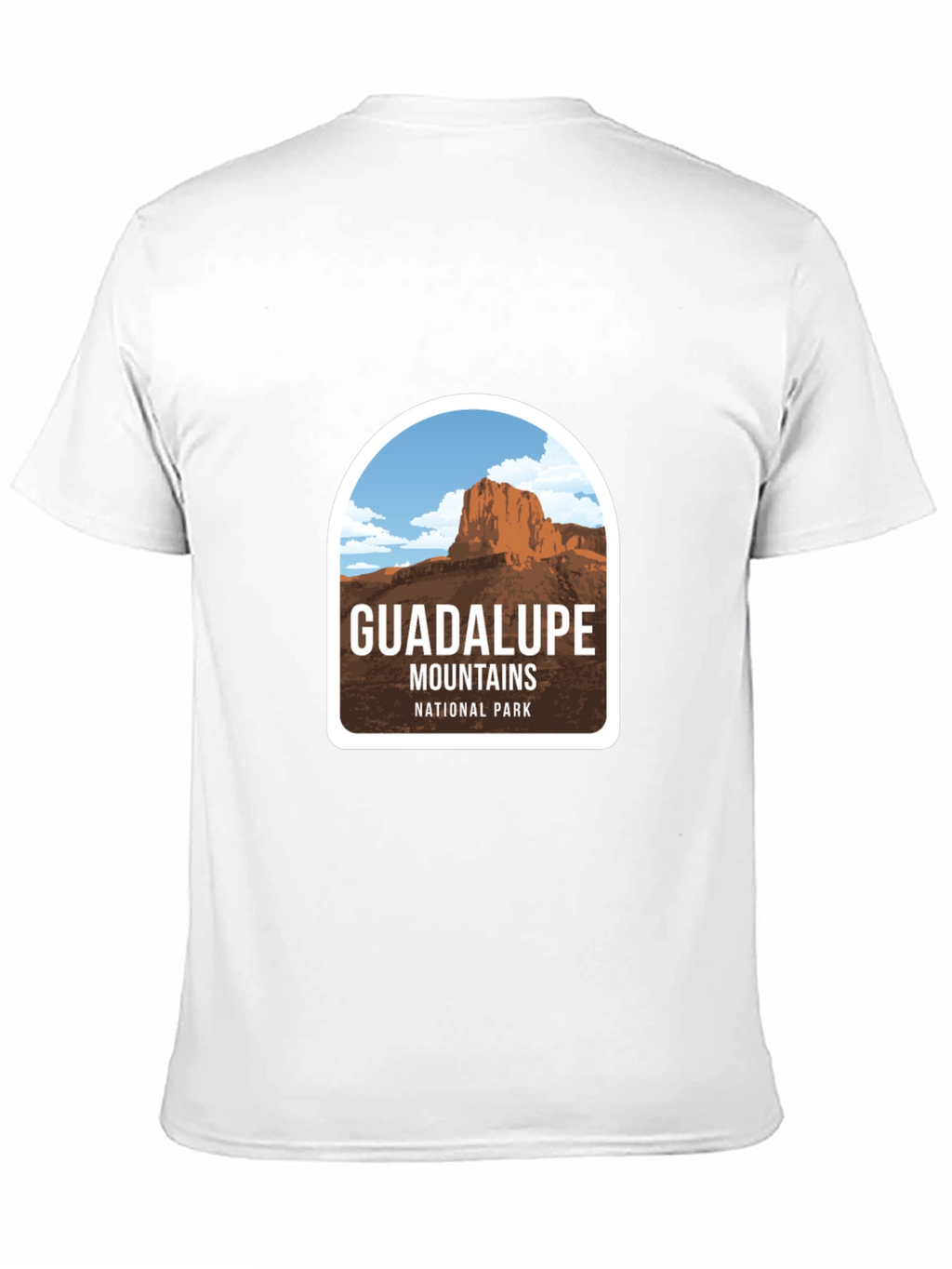 Guadalupe Mountains National Park Black T-Shirt