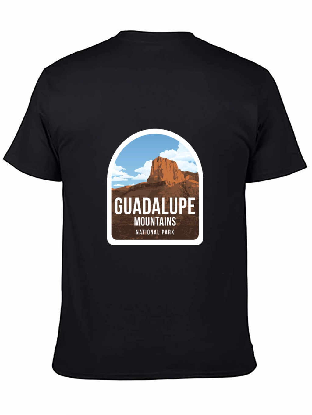 Guadalupe Mountains National Park Black T-Shirt