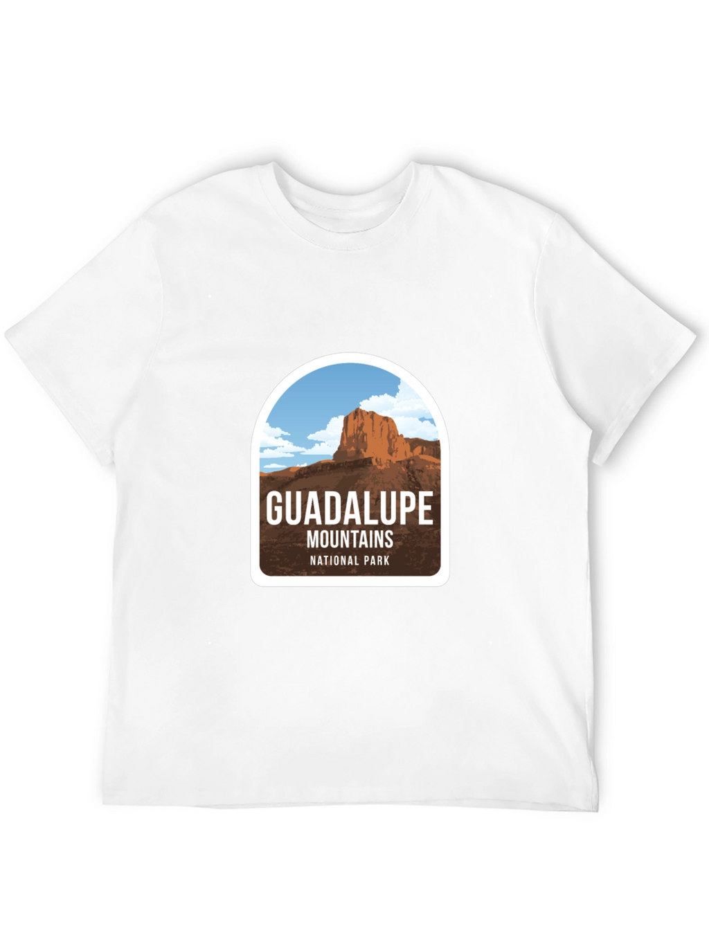 Guadalupe Mountains National Park Black T-Shirt