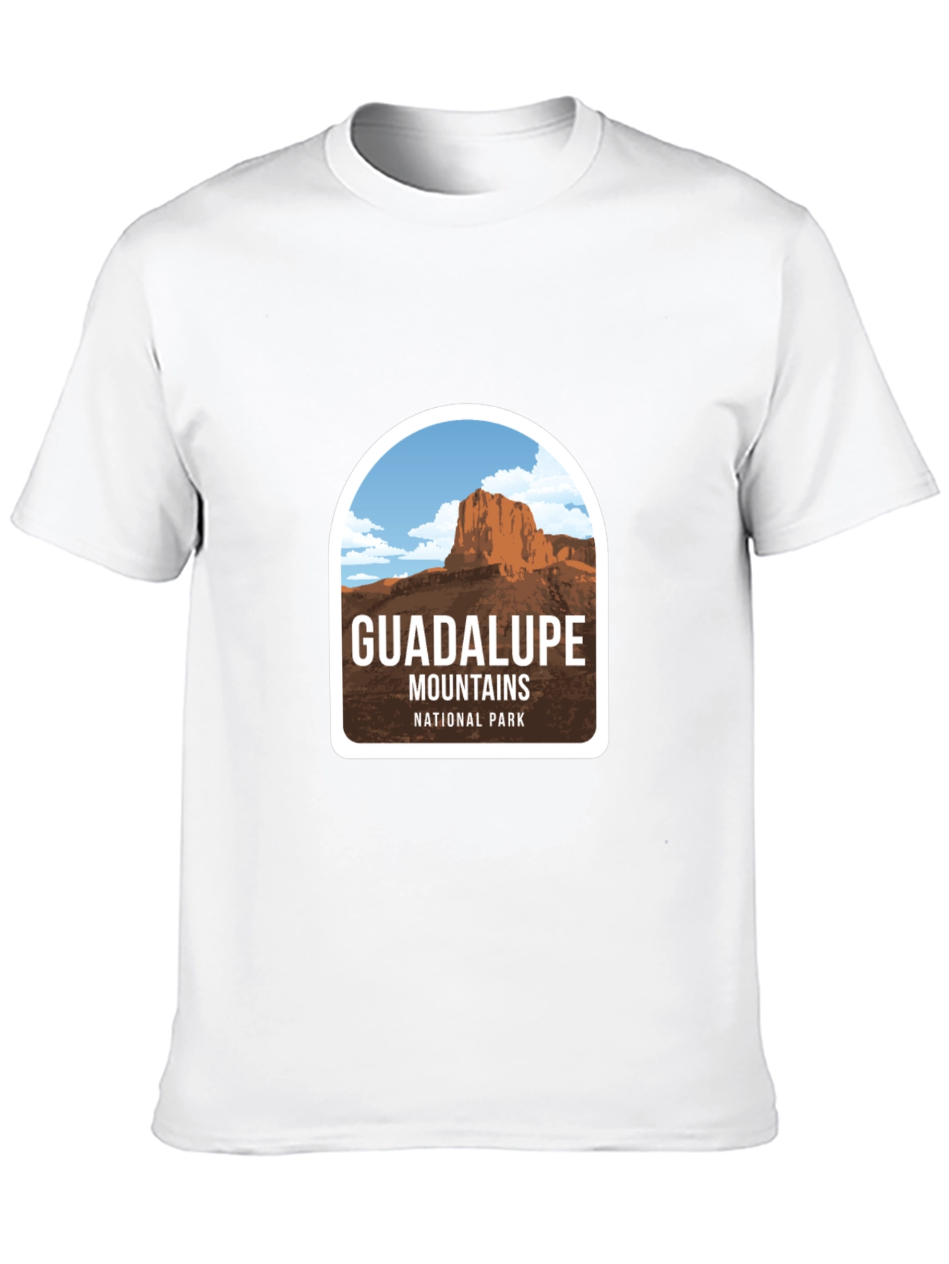 Guadalupe Mountains National Park Black T-Shirt