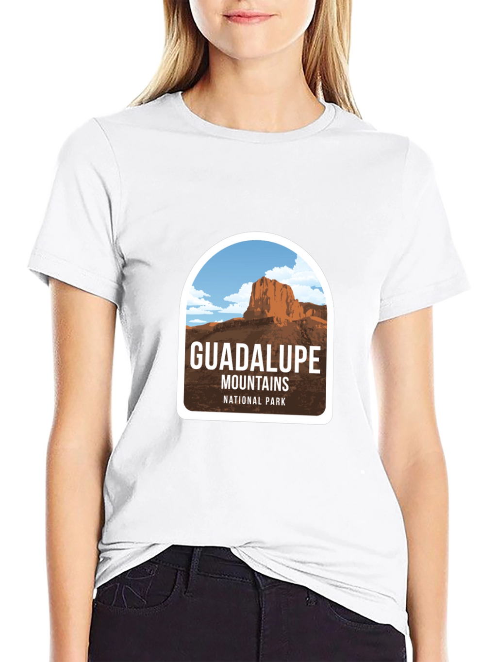 Guadalupe Mountains National Park Black T-Shirt