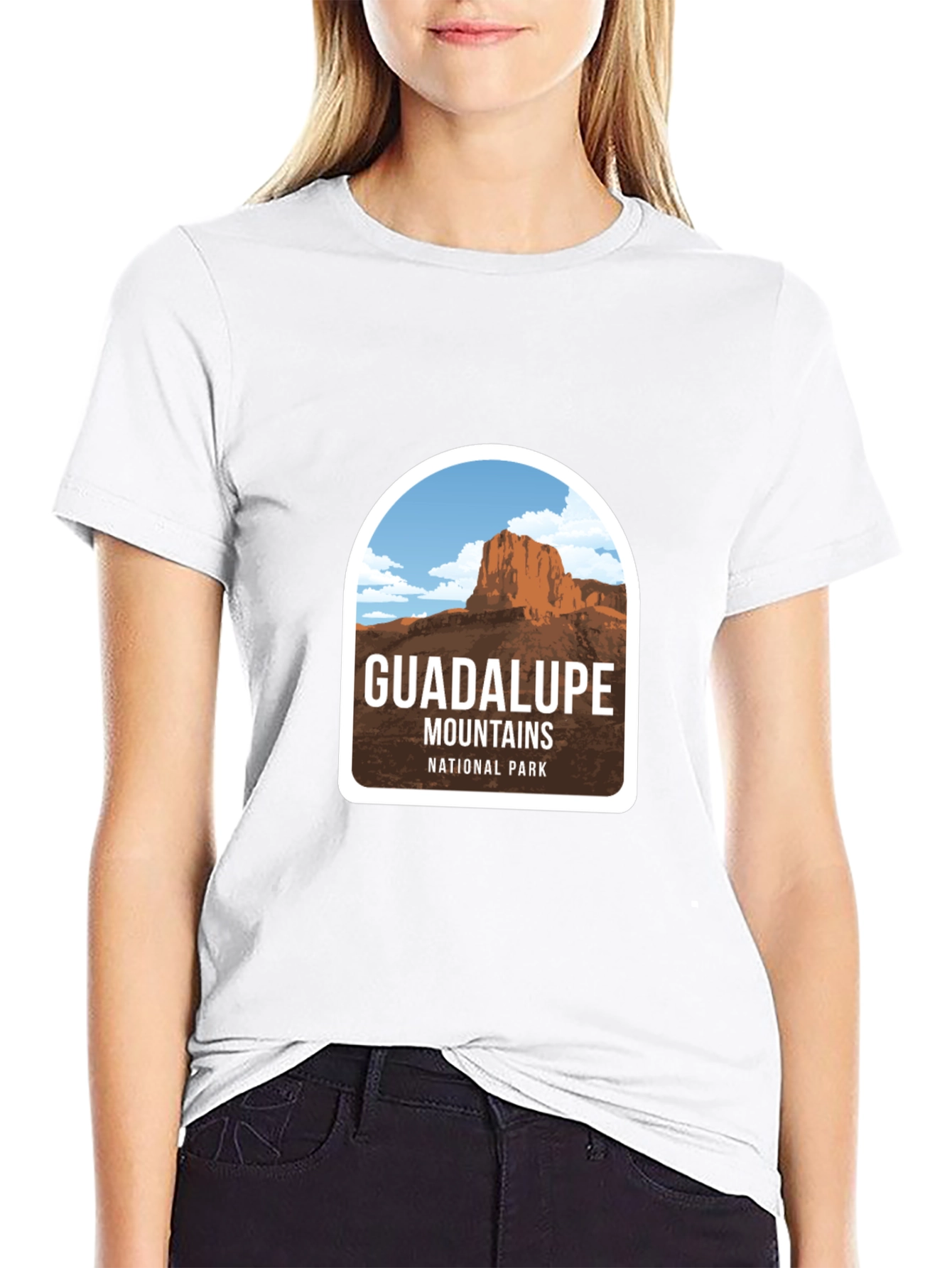 Guadalupe Mountains National Park Black T-Shirt