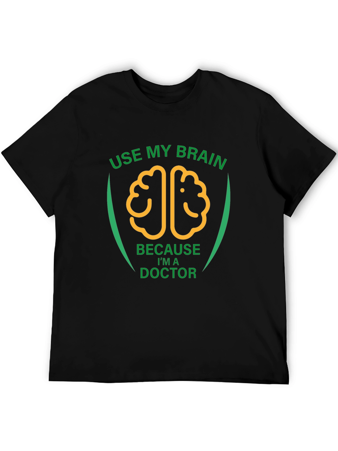 Use My Brain Doctor T-Shirt - Black