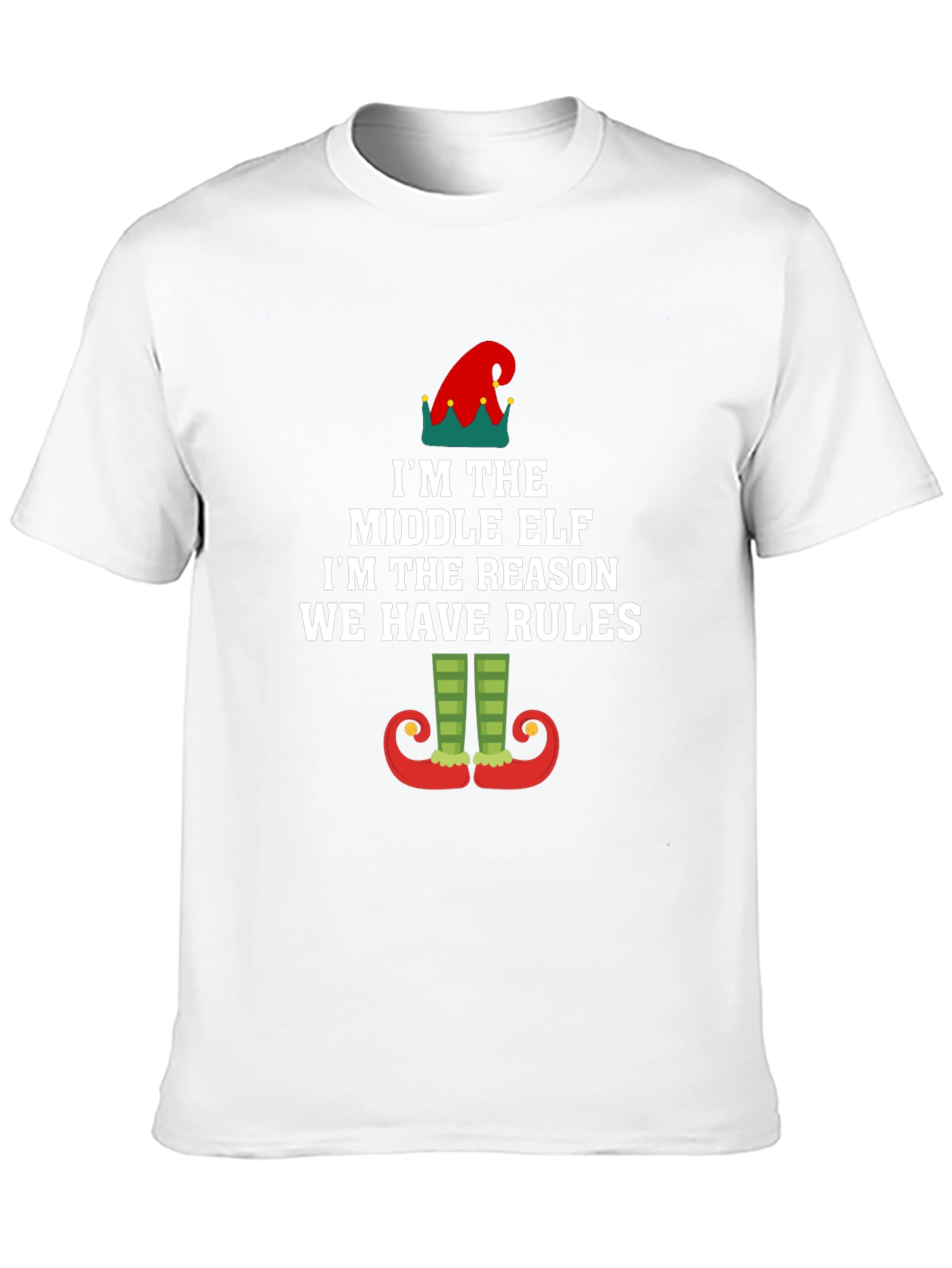 Funny Middle Elf Christmas T-Shirt