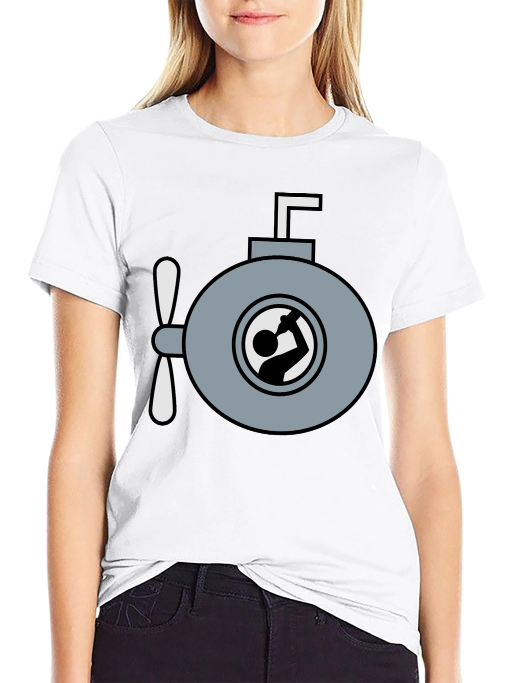 Submarine Drinking T-Shirt