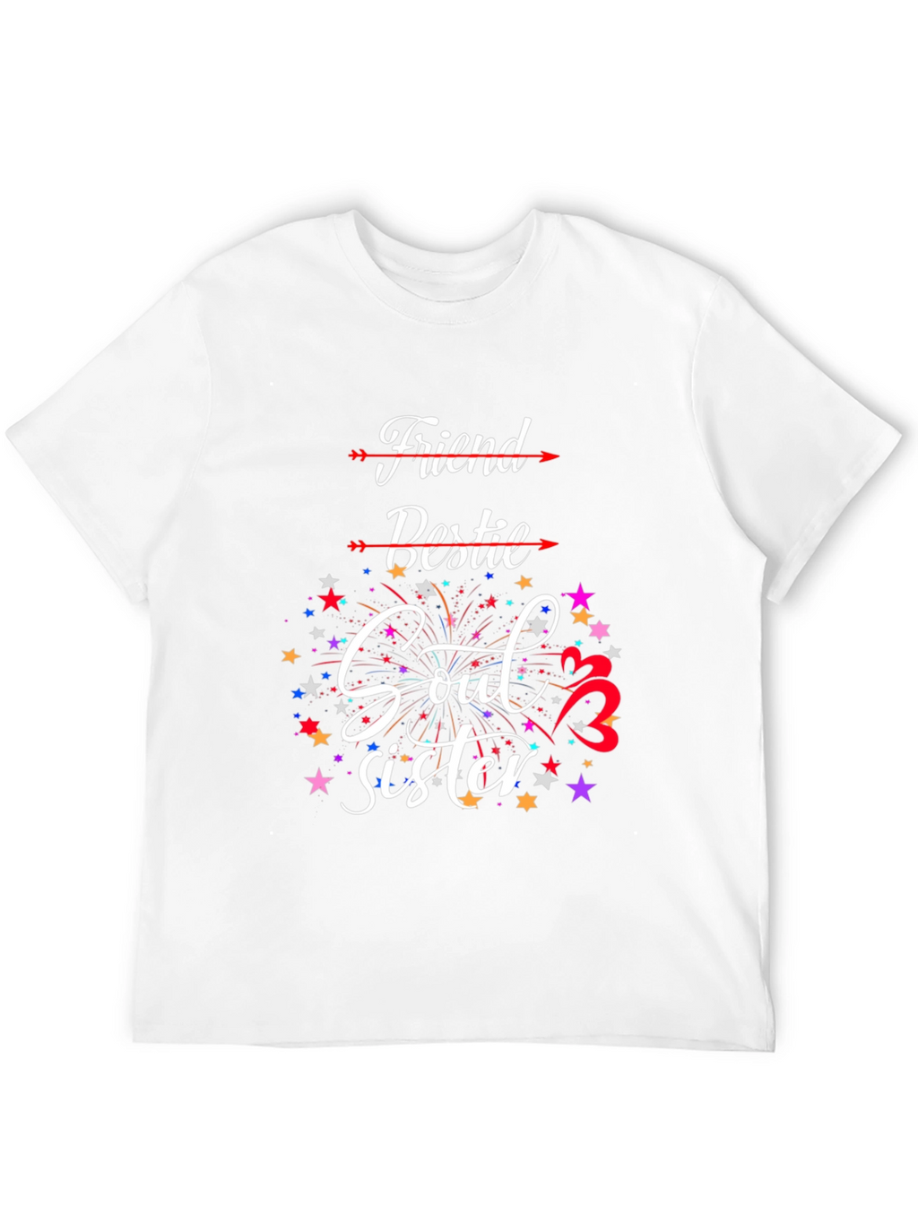 Friend Bestie Soul Sister Graphic Tee