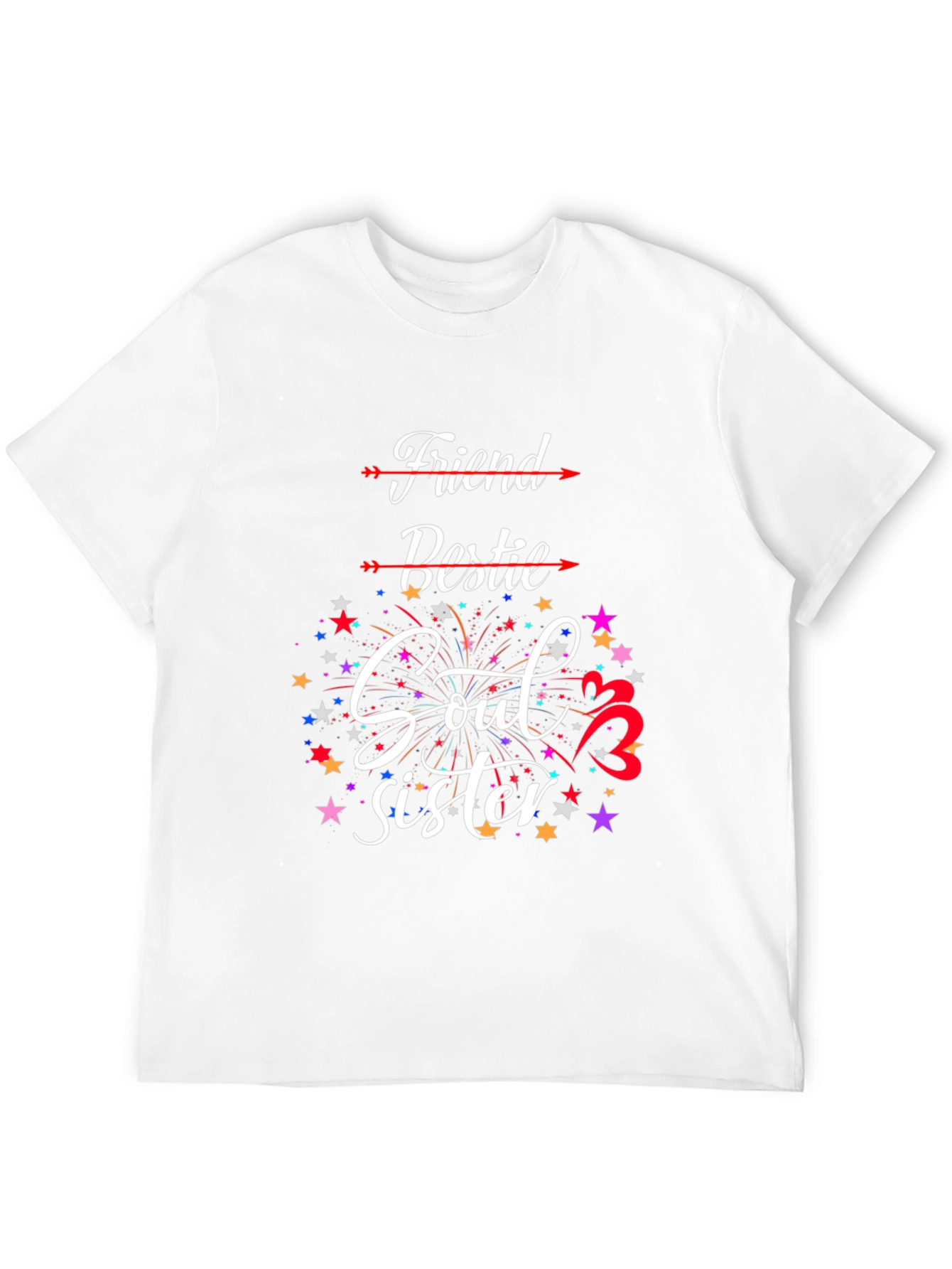 Friend Bestie Soul Sister Graphic Tee