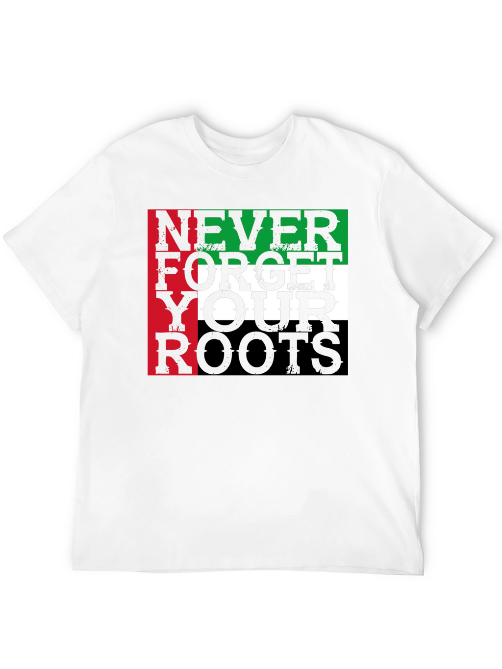 Never Forget Your Roots Graphic T-Shirt