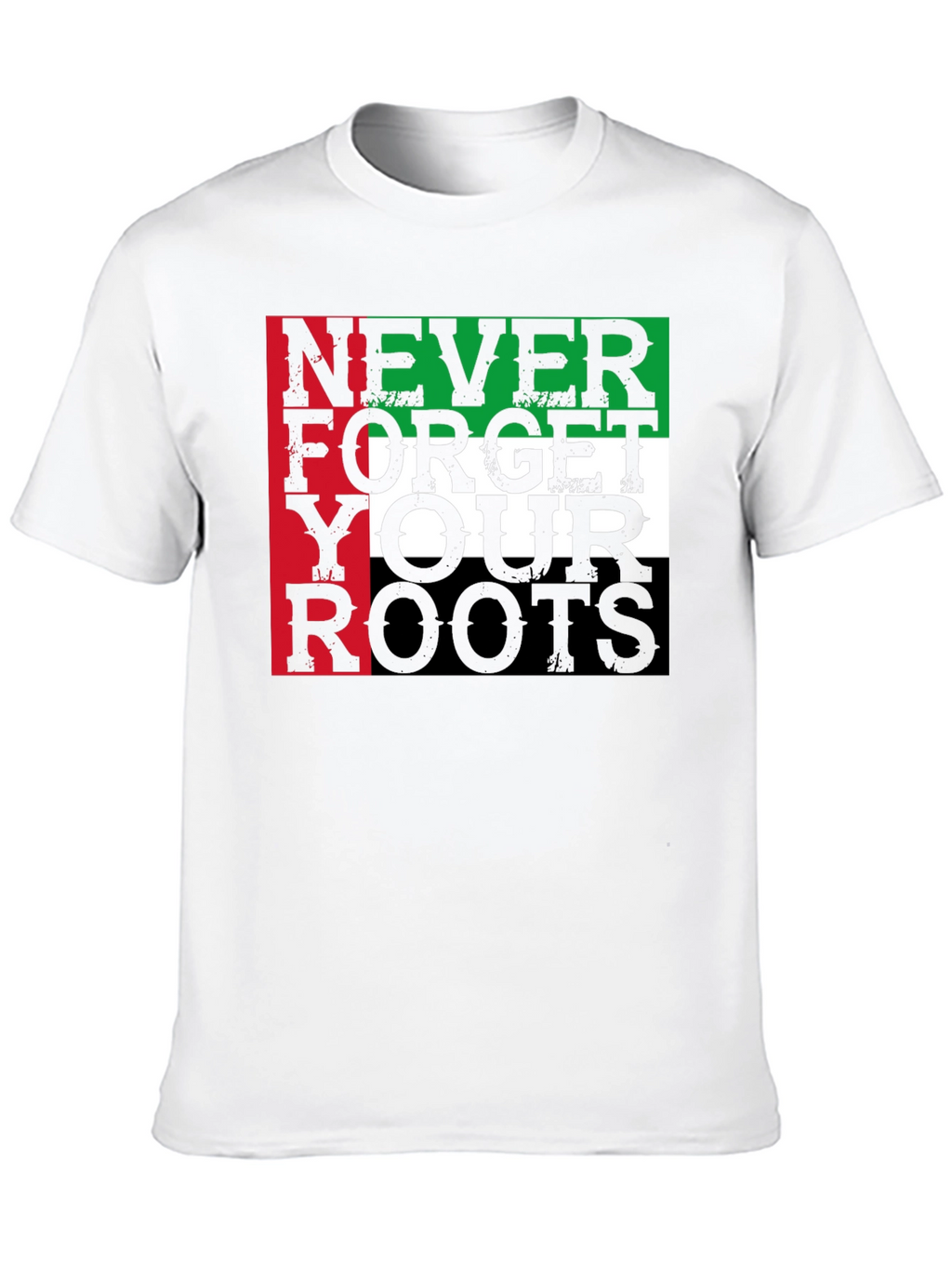 Never Forget Your Roots Graphic T-Shirt