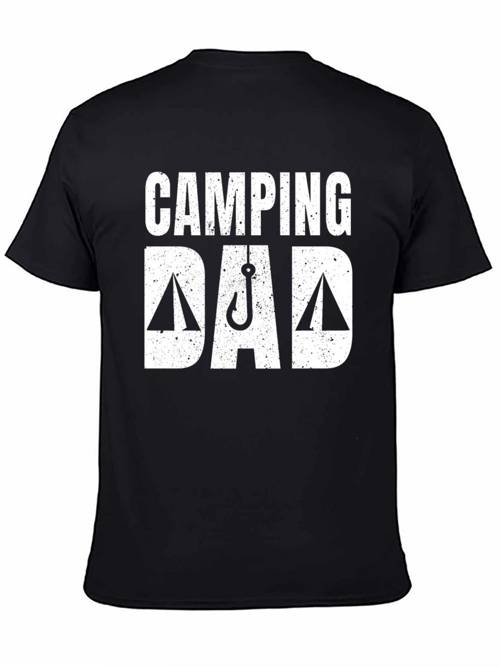 Camping Dad T-Shirt | Fishing Hook Tee