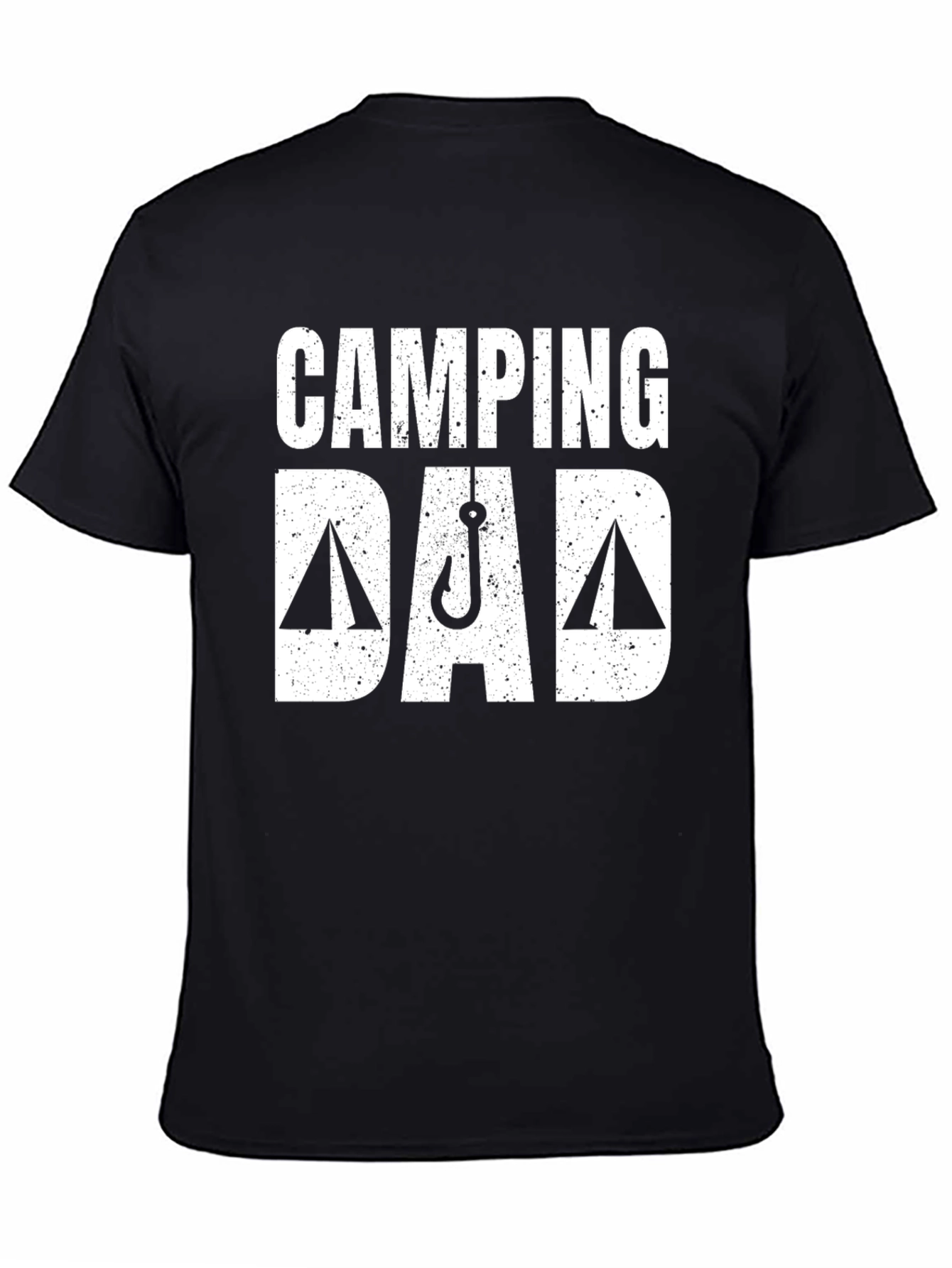 Camping Dad T-Shirt | Fishing Hook Tee