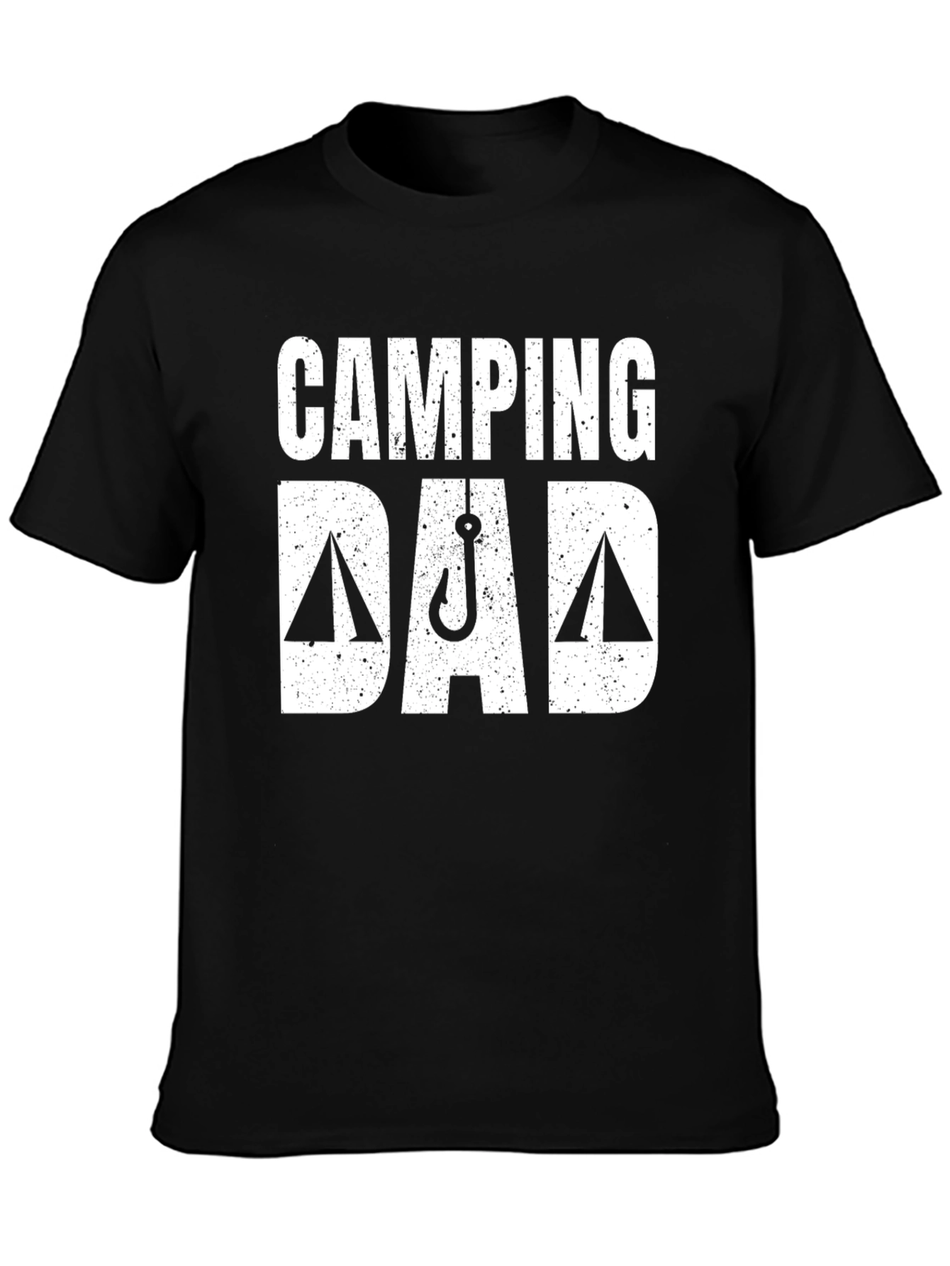 Camping Dad T-Shirt | Fishing Hook Tee