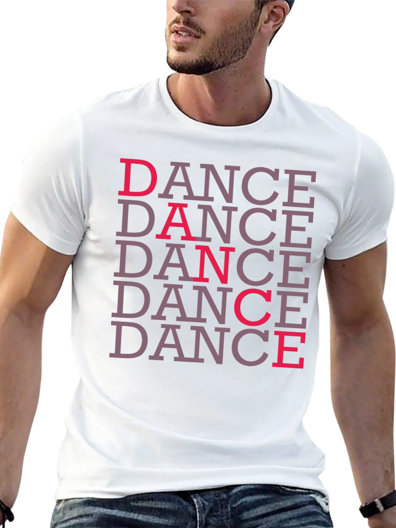 Dance Graphic Black T-Shirt