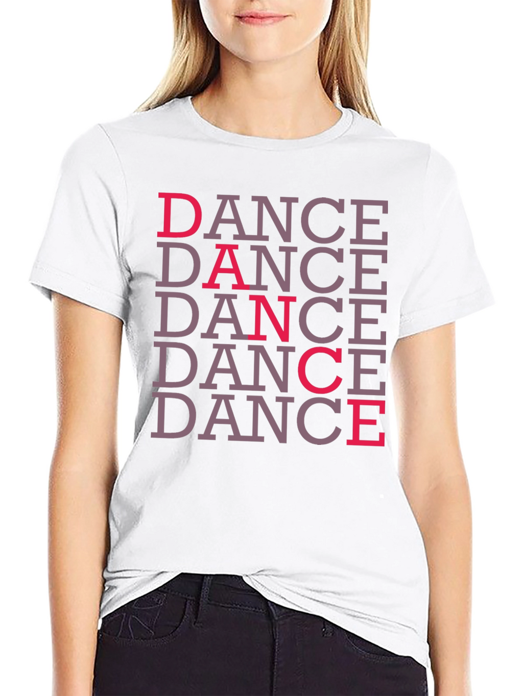 Dance Graphic Black T-Shirt