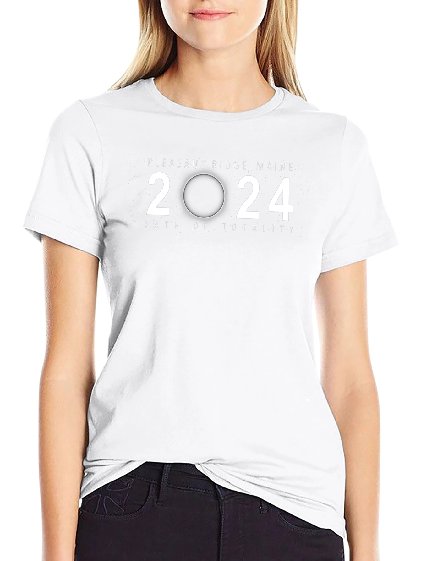 Pleasant Ridge Maine 2024 Eclipse T-Shirt
