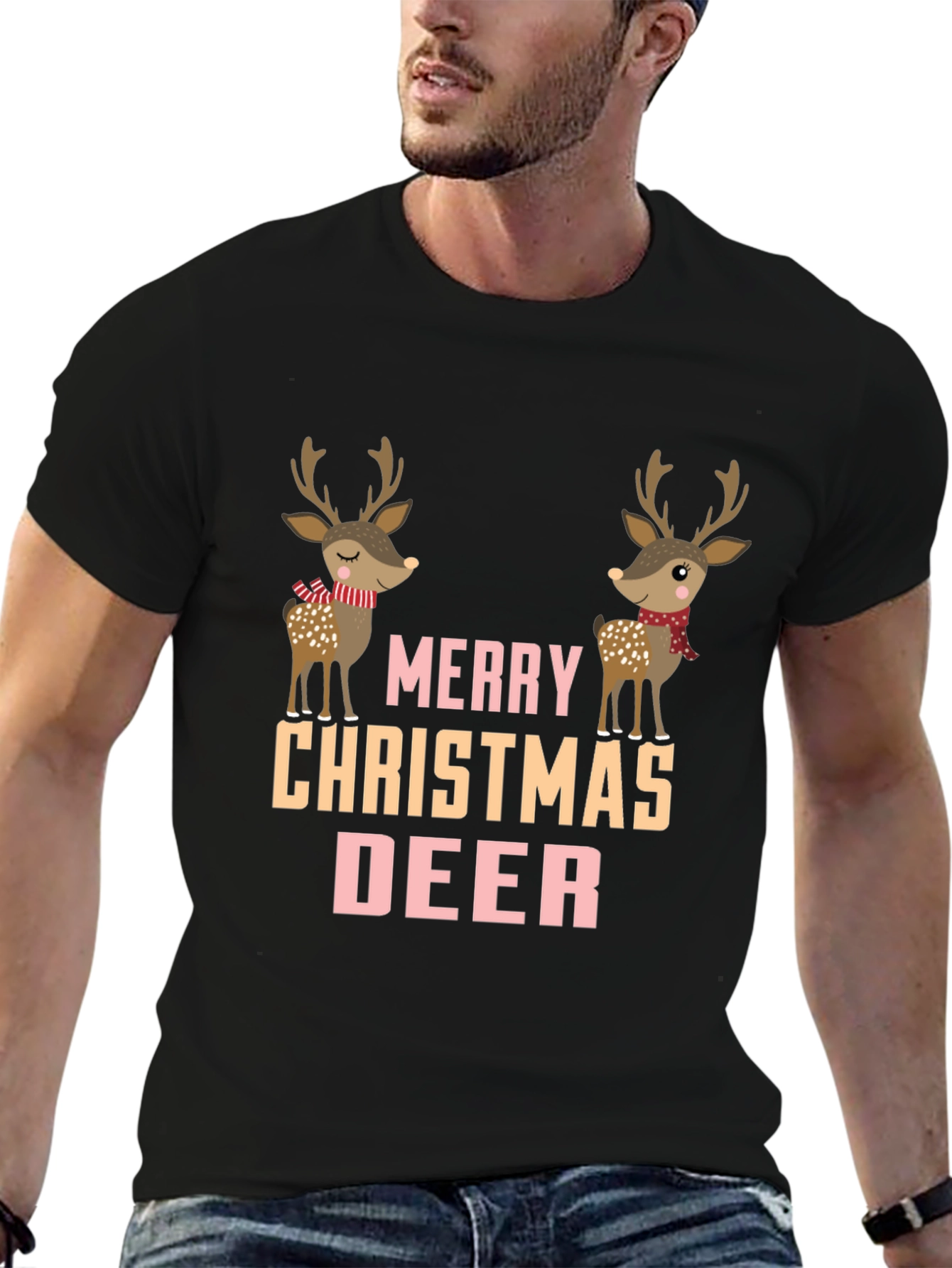 Merry Christmas Deer T-Shirt