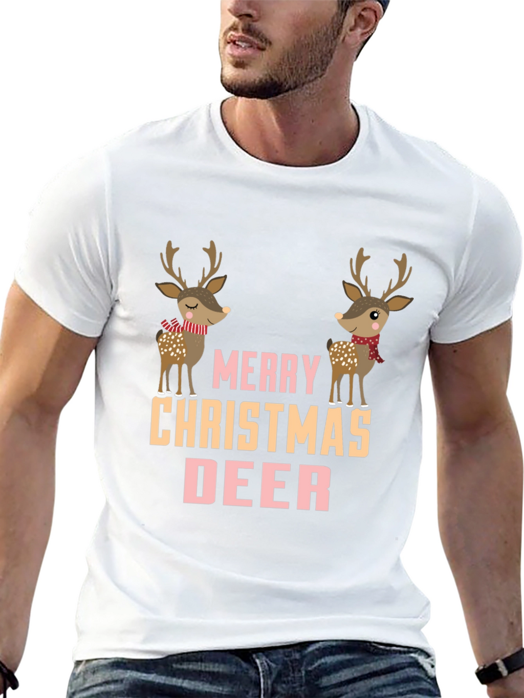 Merry Christmas Deer T-Shirt