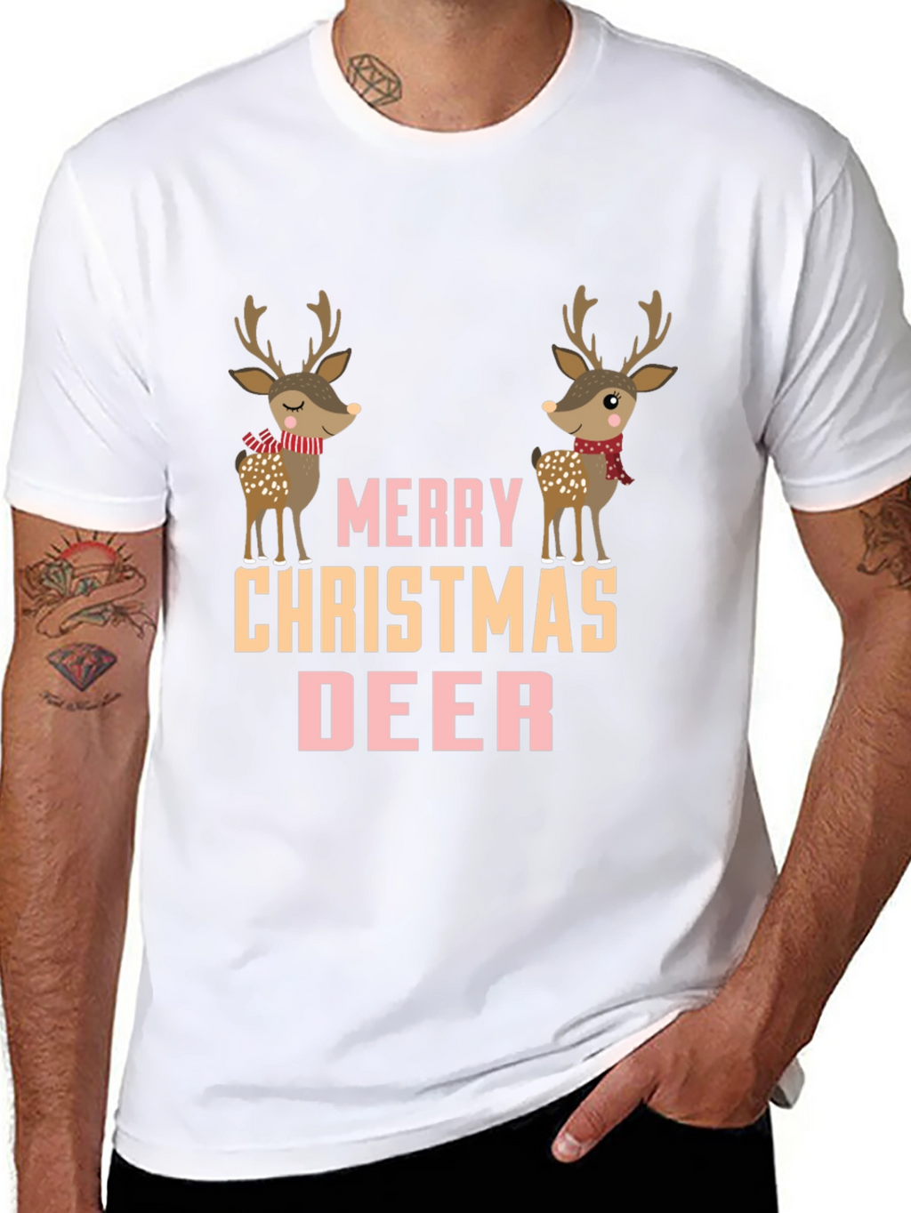 Merry Christmas Deer T-Shirt