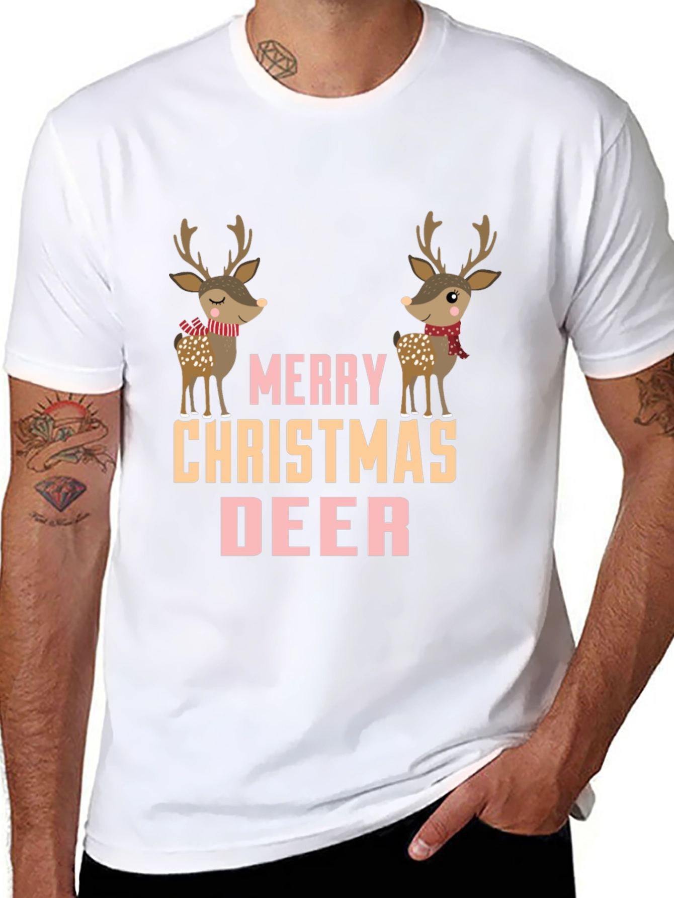 Merry Christmas Deer T-Shirt
